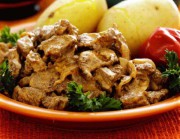 Stroganoff de vită