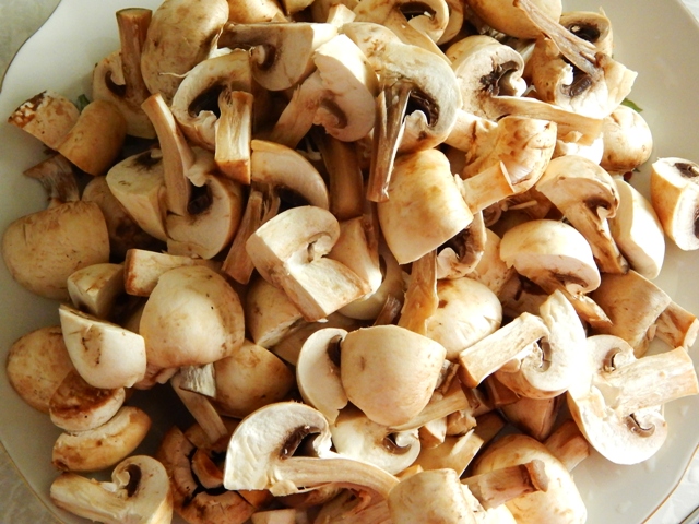 Salata de vinete cu champignon