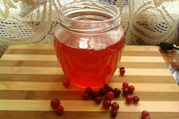 Compot de lingonberry